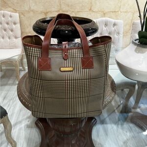 Polo by Ralph Lauren Brown Leather Briefcase